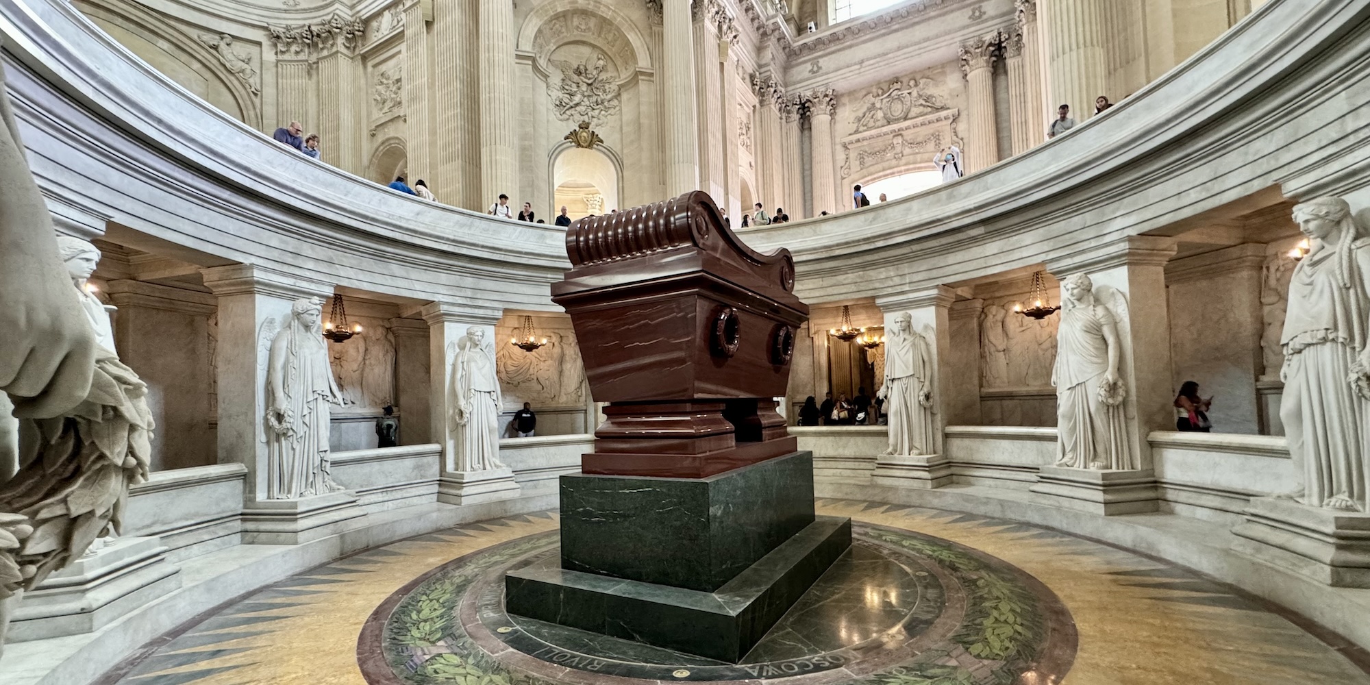 Emperor's Eternal Home at Tomb of Napolean Paris