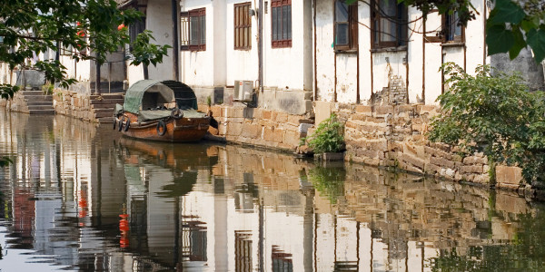 Zhouzhuang China No. 1 Water Town Water in Jiangsu China