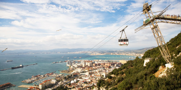 Unique Crossings, Ancient Caves, and Famous Apes in Gibraltar United Kingdom