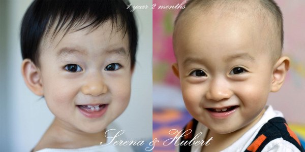 First Taste of Ice Cream for Our Twins At One Year 2 Months Old
