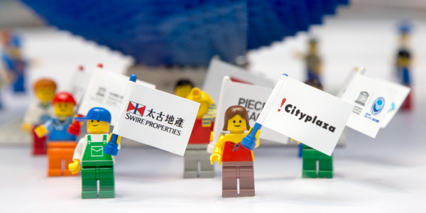 Piece of Peace Lego Exhibition in Hong Kong