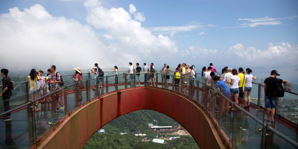 Escape to Shenzhen's Alpine Wonderland at Shenzhen Overseas Chinese Town East in China