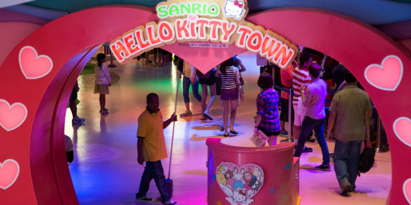 Hello Kitty Town and The Little Big Club in Johor Bahru Malaysia
