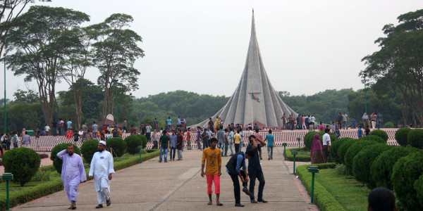 National Martyrs' Memorial in Bangladesh
